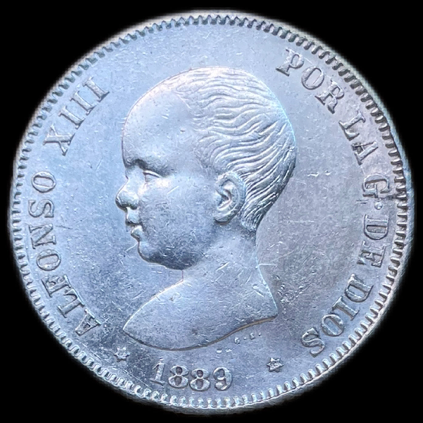 2 Pesetas Alfonso XIII Madrid
