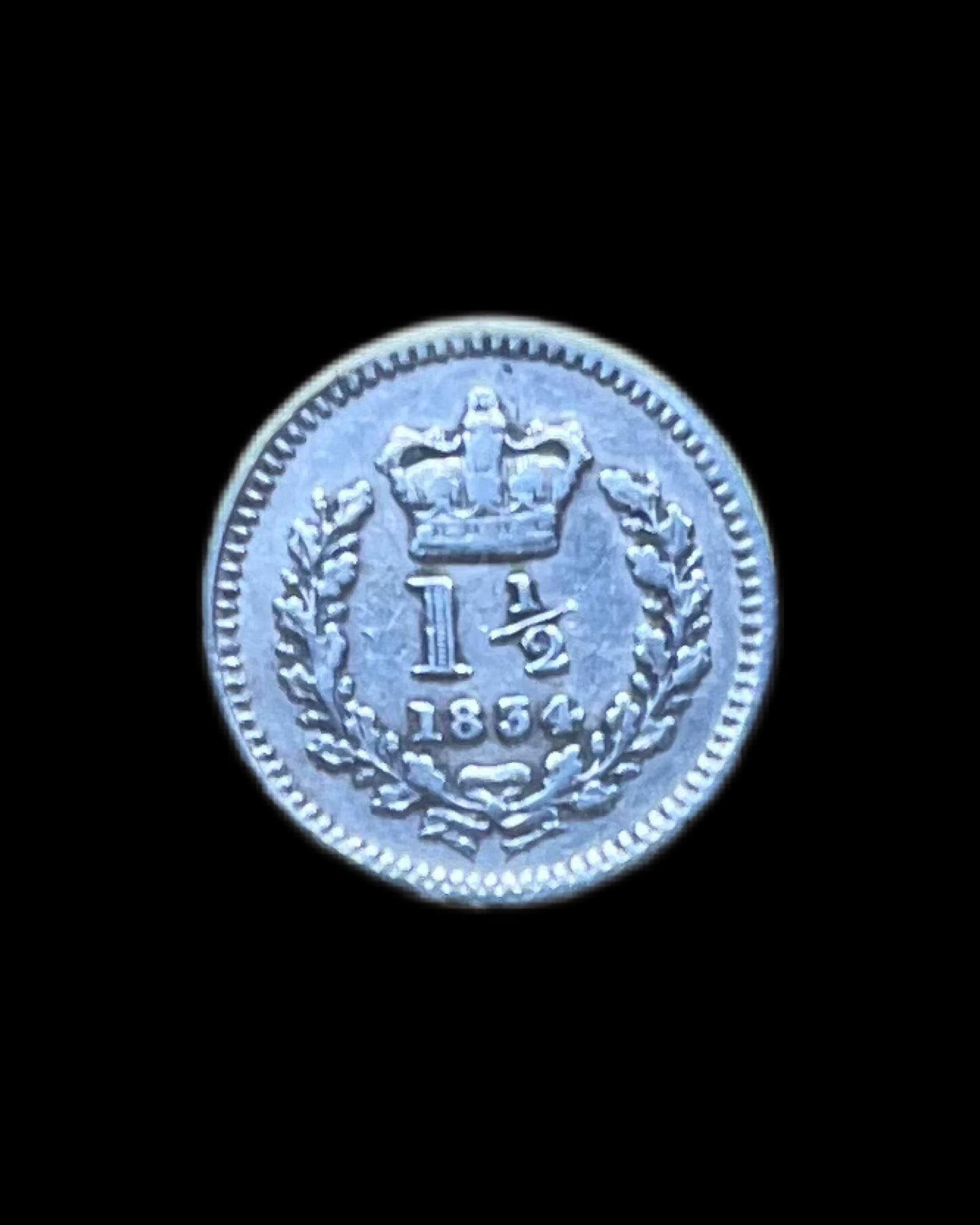 Un penique y medio Guillermo IV