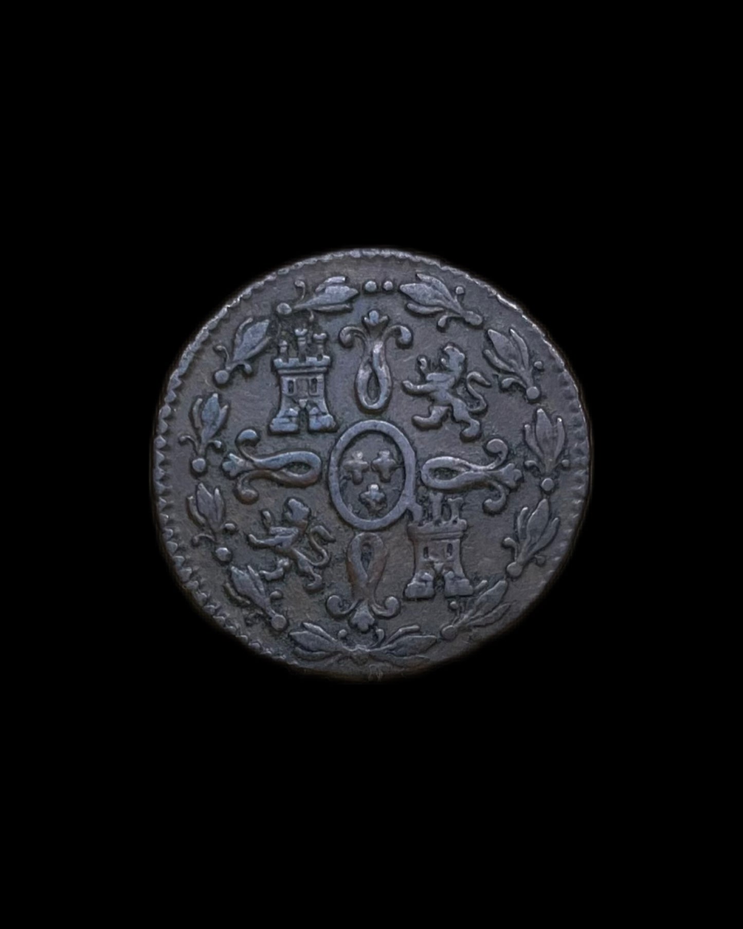 2 Maravedís Fernando VII Segovia