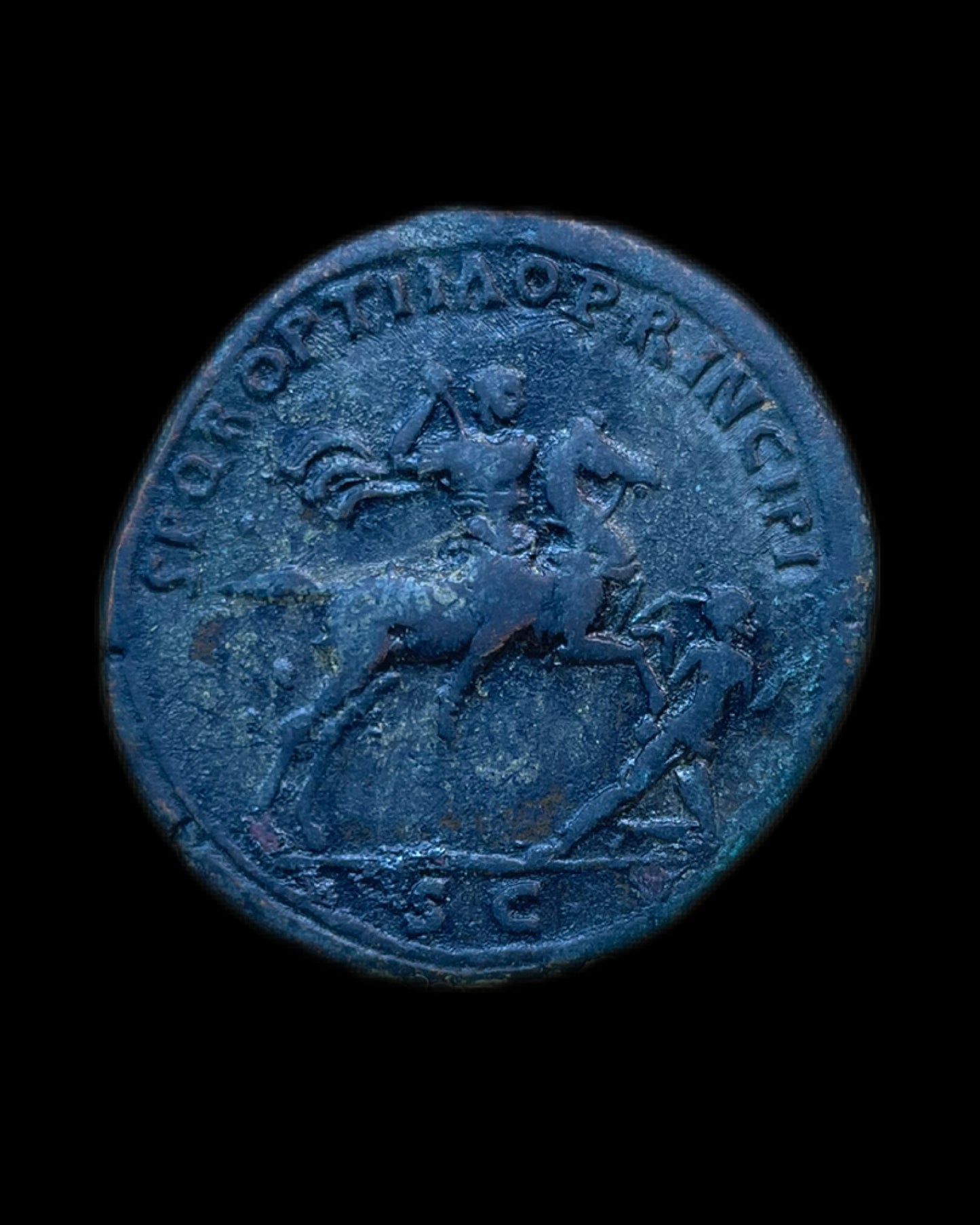Sestercio Trajano alto imperio