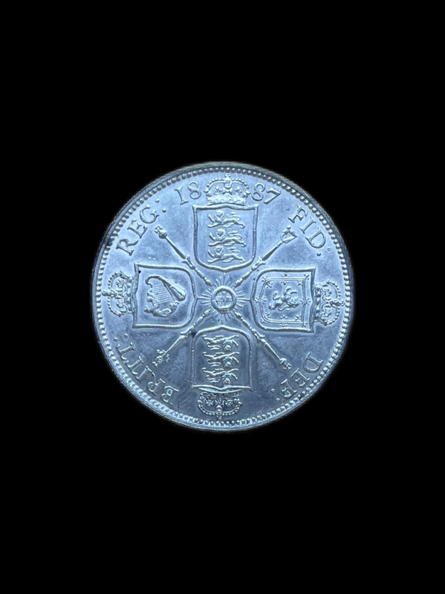 1 Chelín Reina Victoria