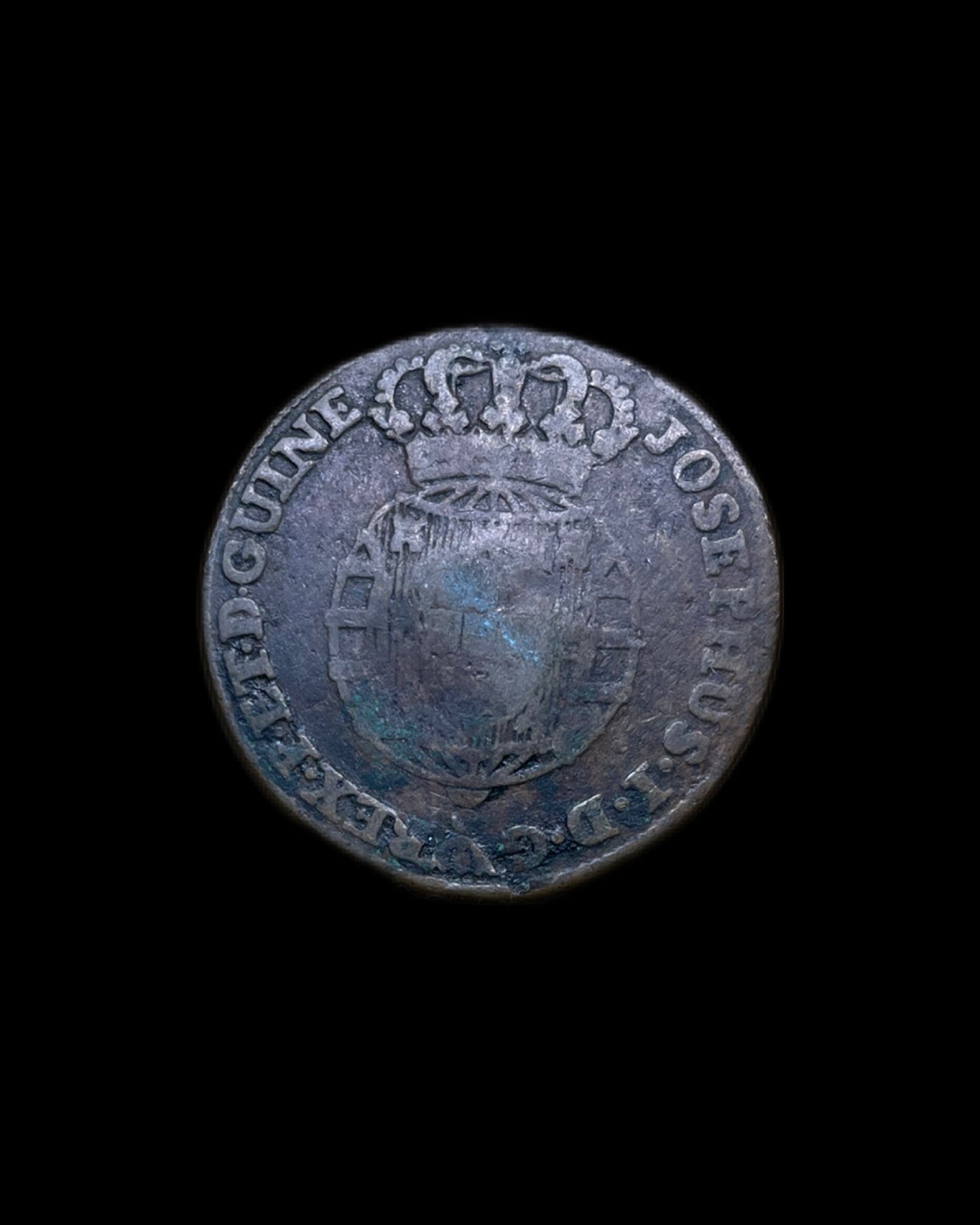 1/2 Macuta Angola imperio portugués