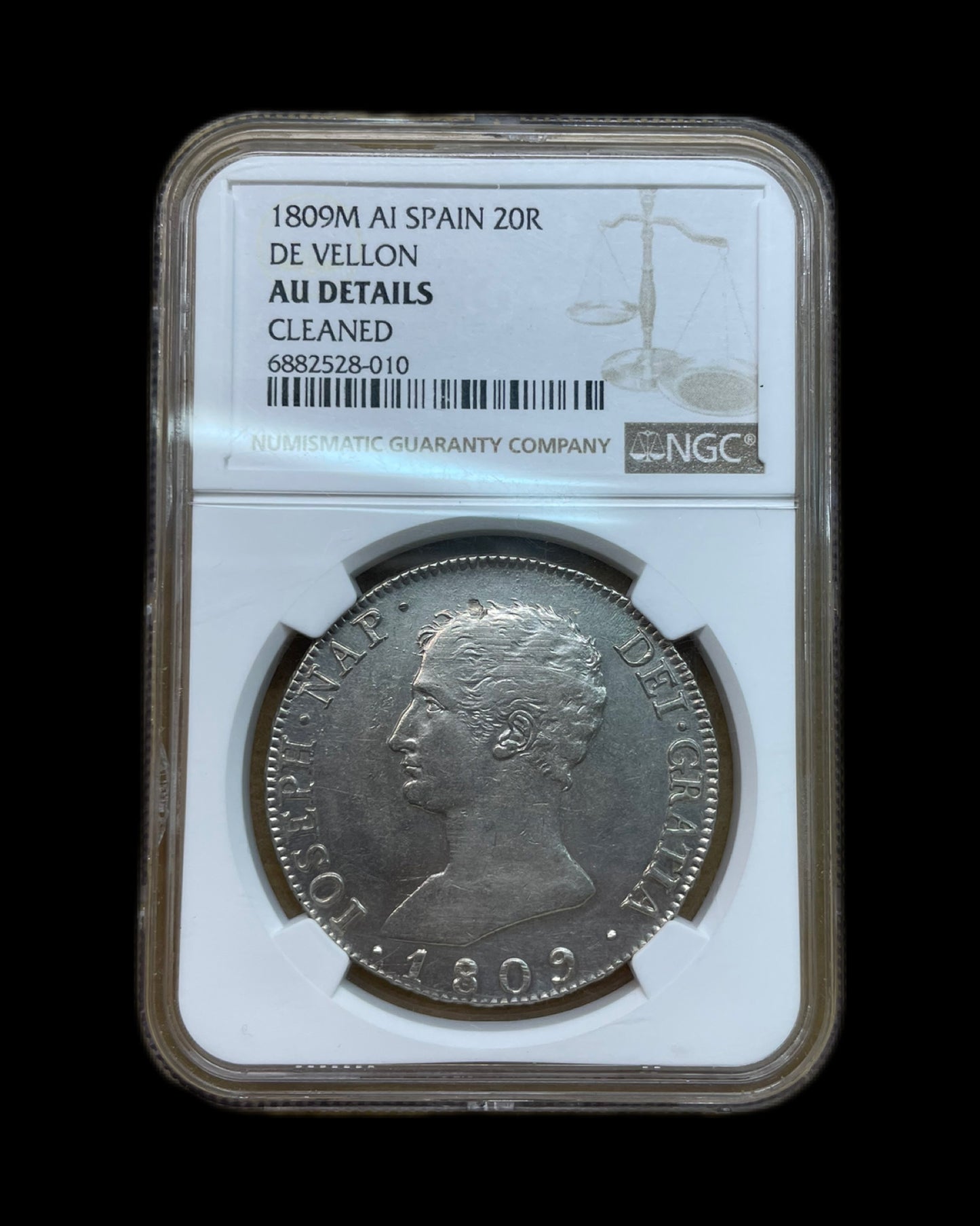 20 Reales Joseph Napoleón Madrid