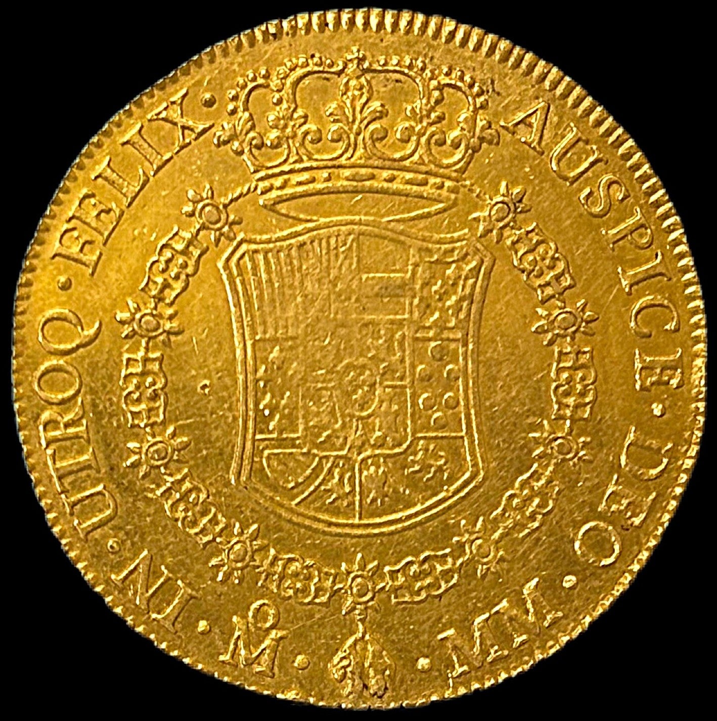 8 Escudos Carlos III México
