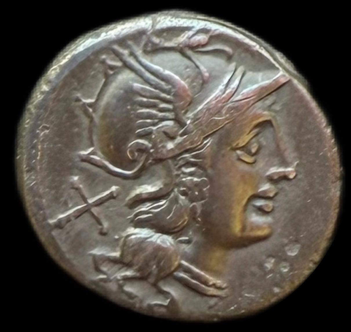 Denario republicano Juventia