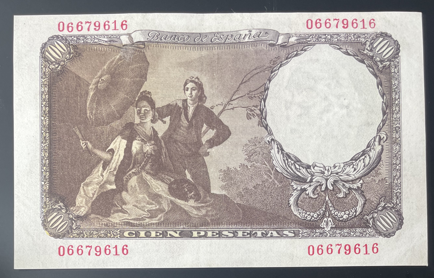 Billete 100 pesetas 19 de febrero 1946