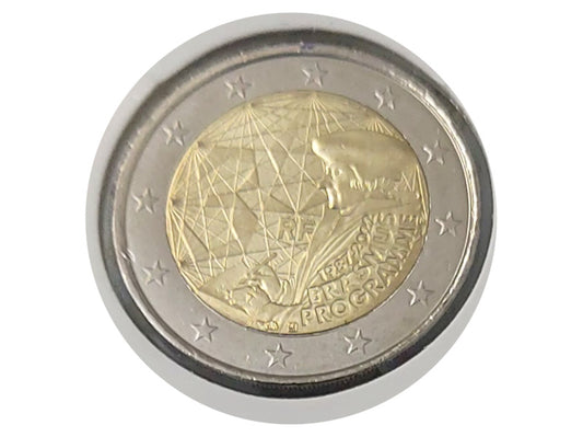 Moneda 2€ Conmemorativa Francia 2022 "Erasmus"