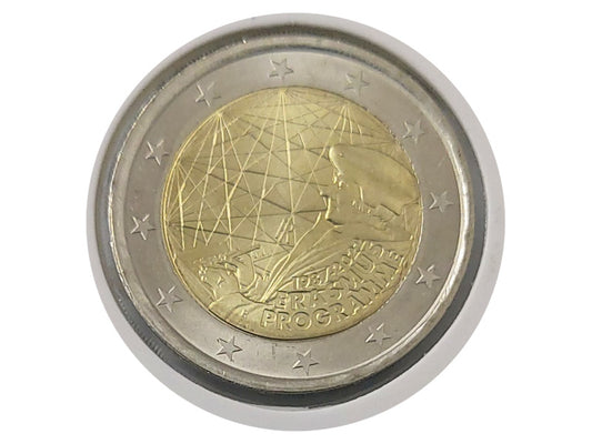 Moneda 2€ Conmemorativa Italia 2022 "Erasmus"