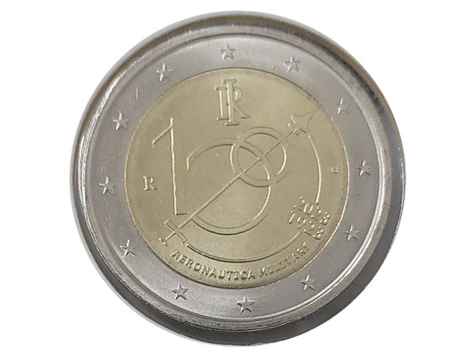 Moneda 2€ Conmemorativa Italia 2023 "Fuerza Aérea Italiana"