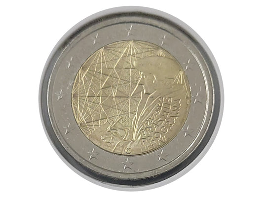 Moneda 2€ Conmemorativa Lituania 2022 "Erasmus"