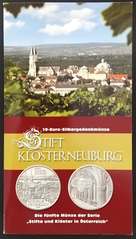 Moneda plata 10€ Austria 2008