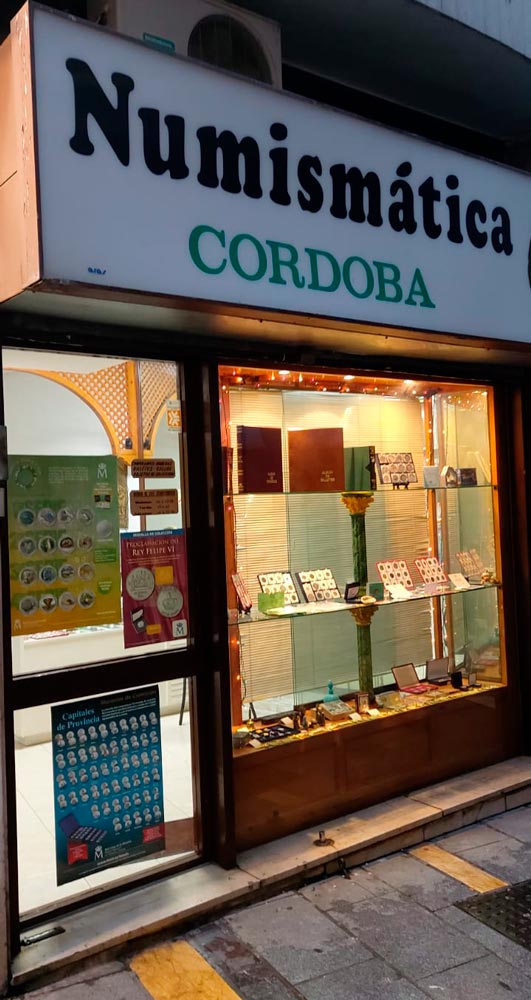 Tienda de Numismática en Córdoba