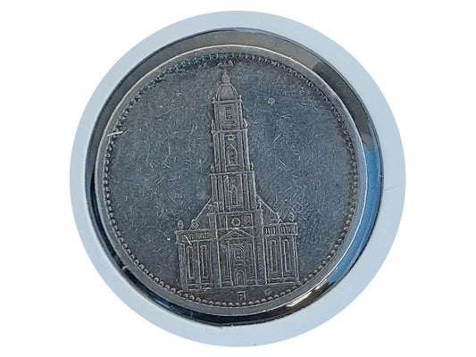 Moneda plata 5 Marcos Alemania 1934 BC