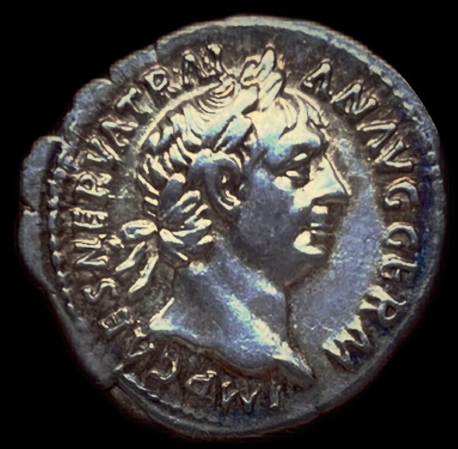 Denario Trajano Alto imperio