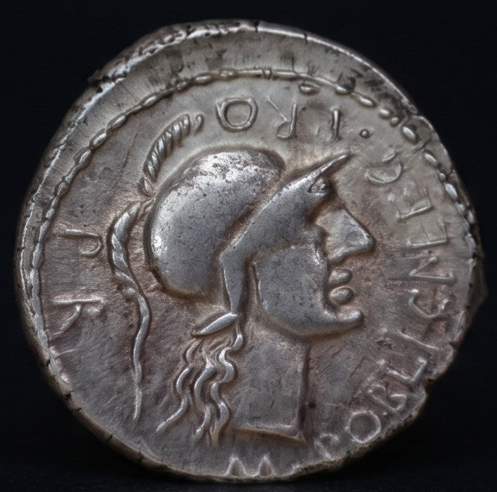 Denario Pompeyo Magno Corduba