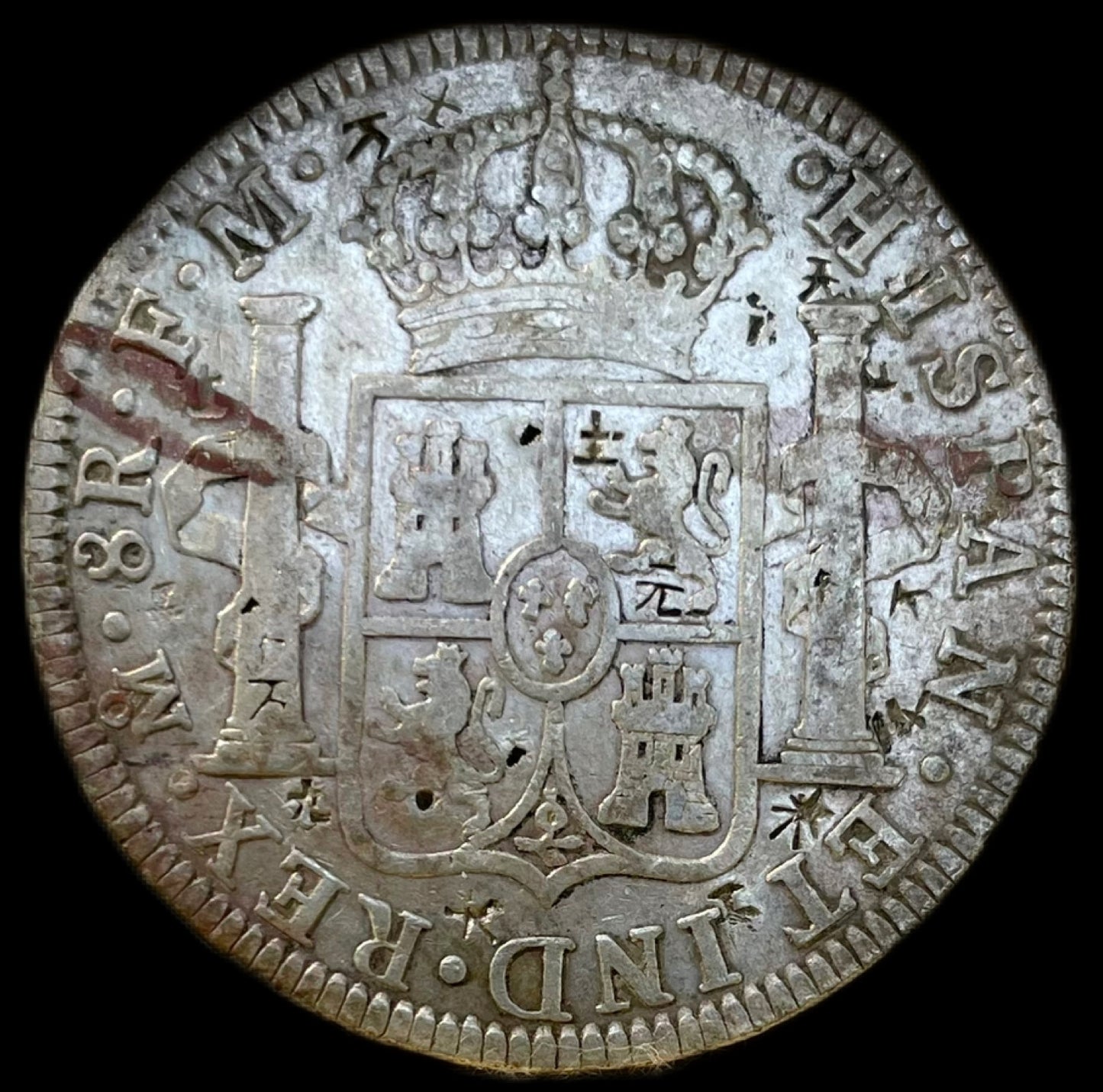 8 Reales Carlos III México