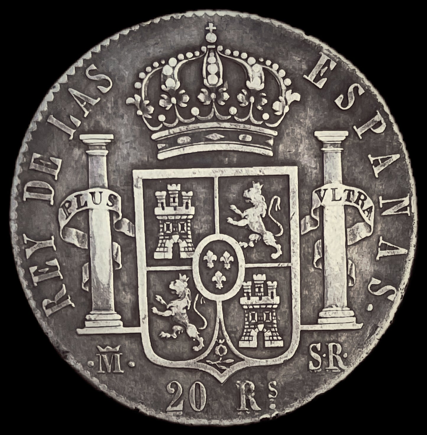 20 Reales Fernando VII Madrid