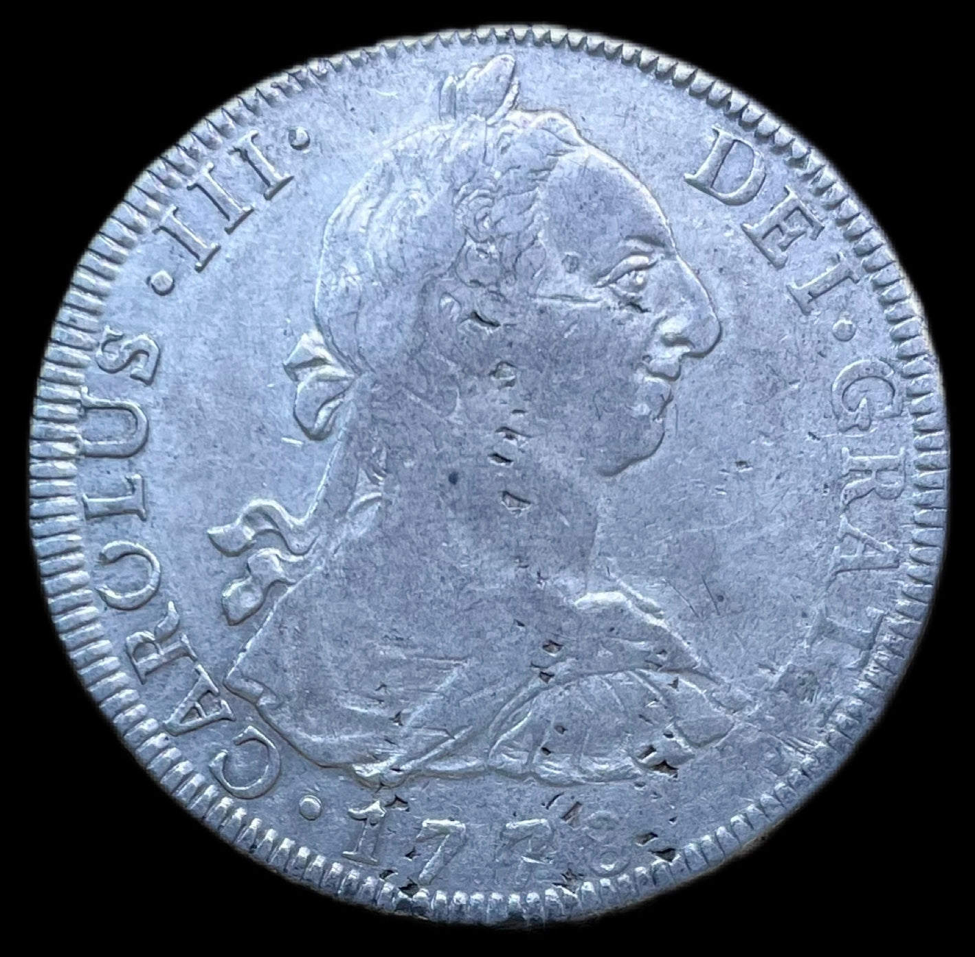 8 Reales Carlos III Nueva Guatemala