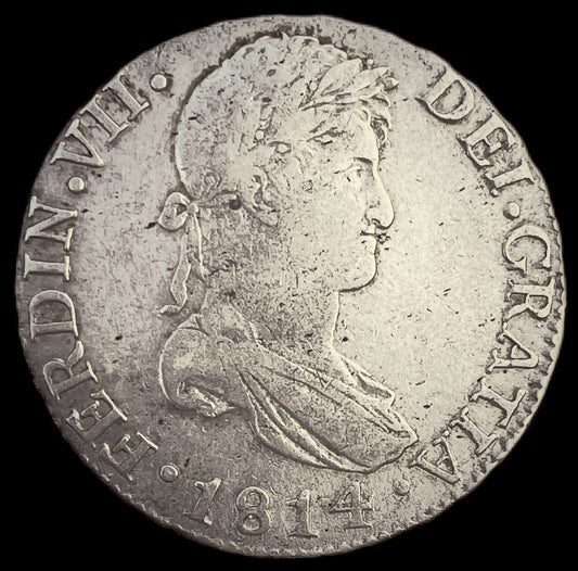 8 Reales Fernando VII Cádiz