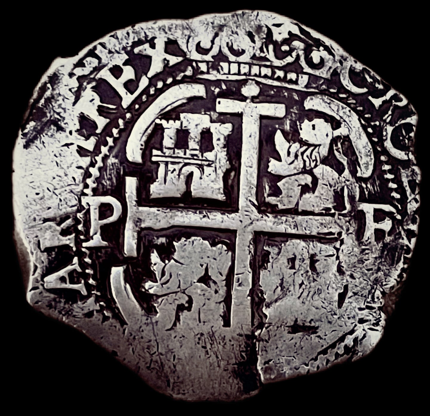 8 Reales Carlos II Potosí