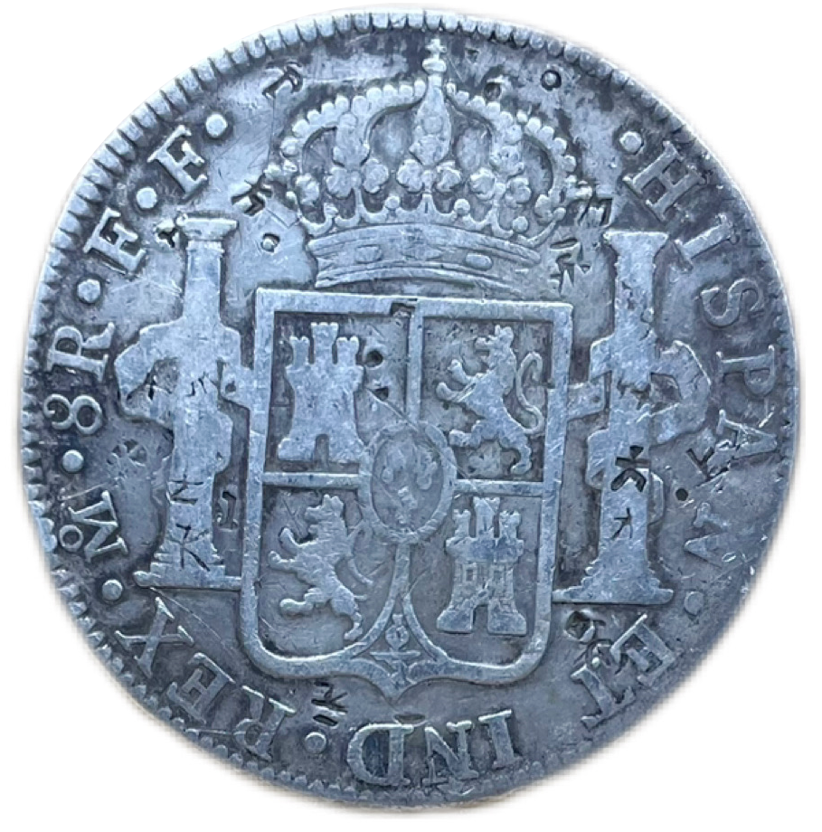 8 Reales Carlos III México