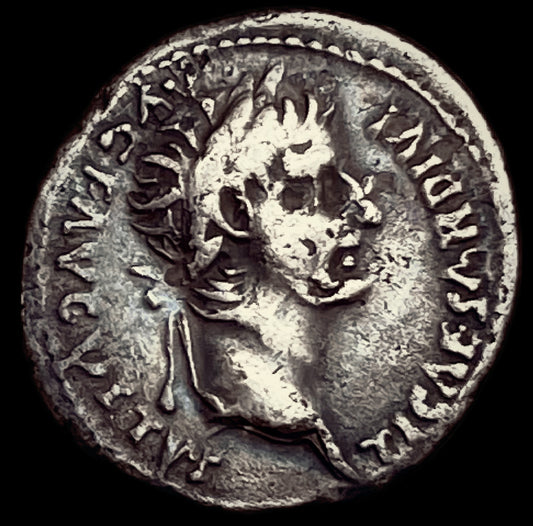 Denario Tiberio del Tributo