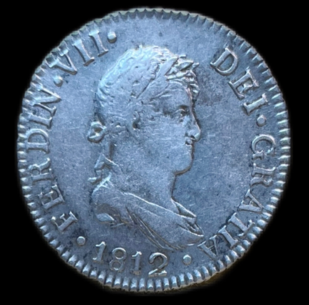 2 Reales Fernando VII Cadiz