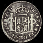 2 Reales Fernando VII Santiago
