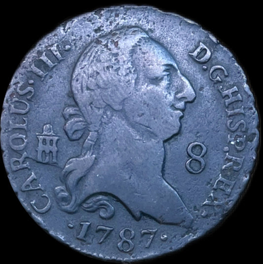 8 Maravedís Carlos III Segovia