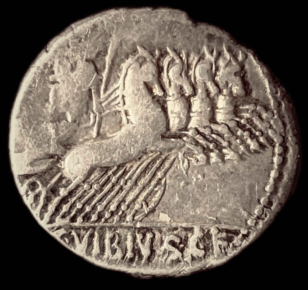 Denario republicano Gens Vibia