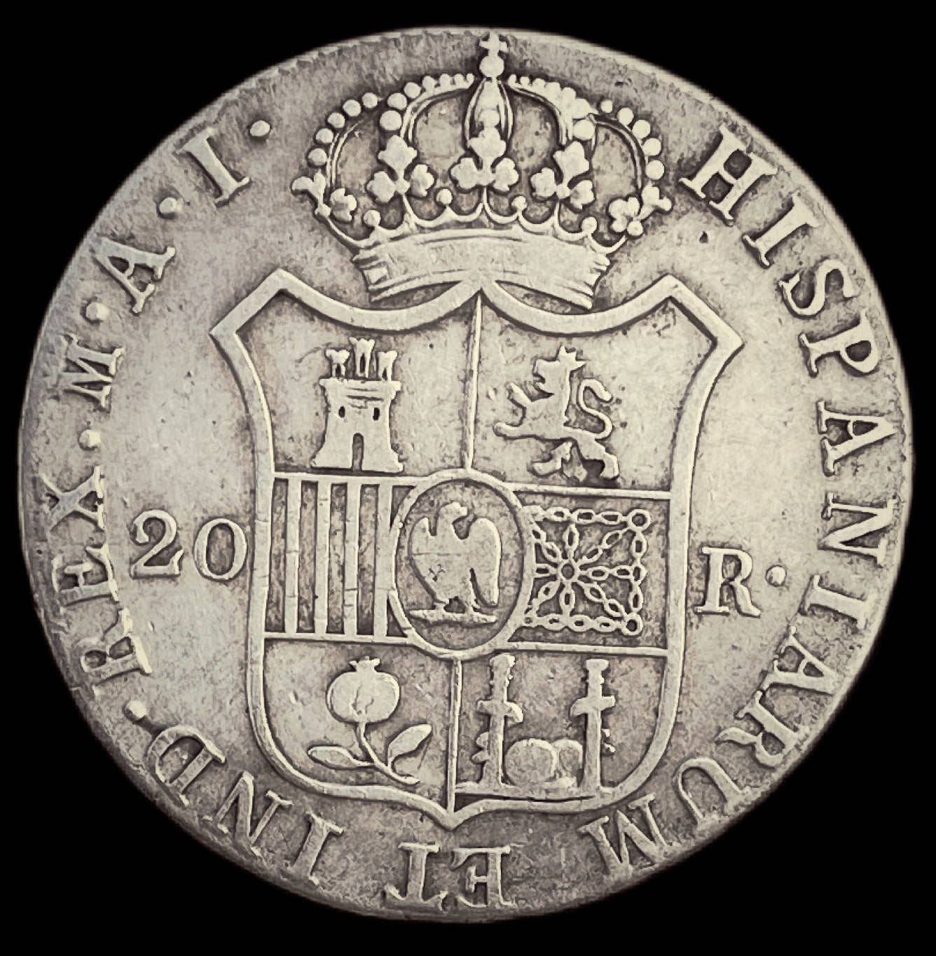 20 Reales Joseph Napoleón Madrid
