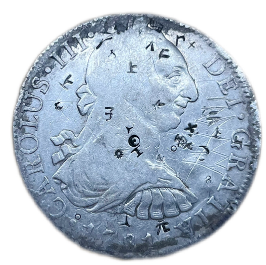 8 Reales Carlos III México