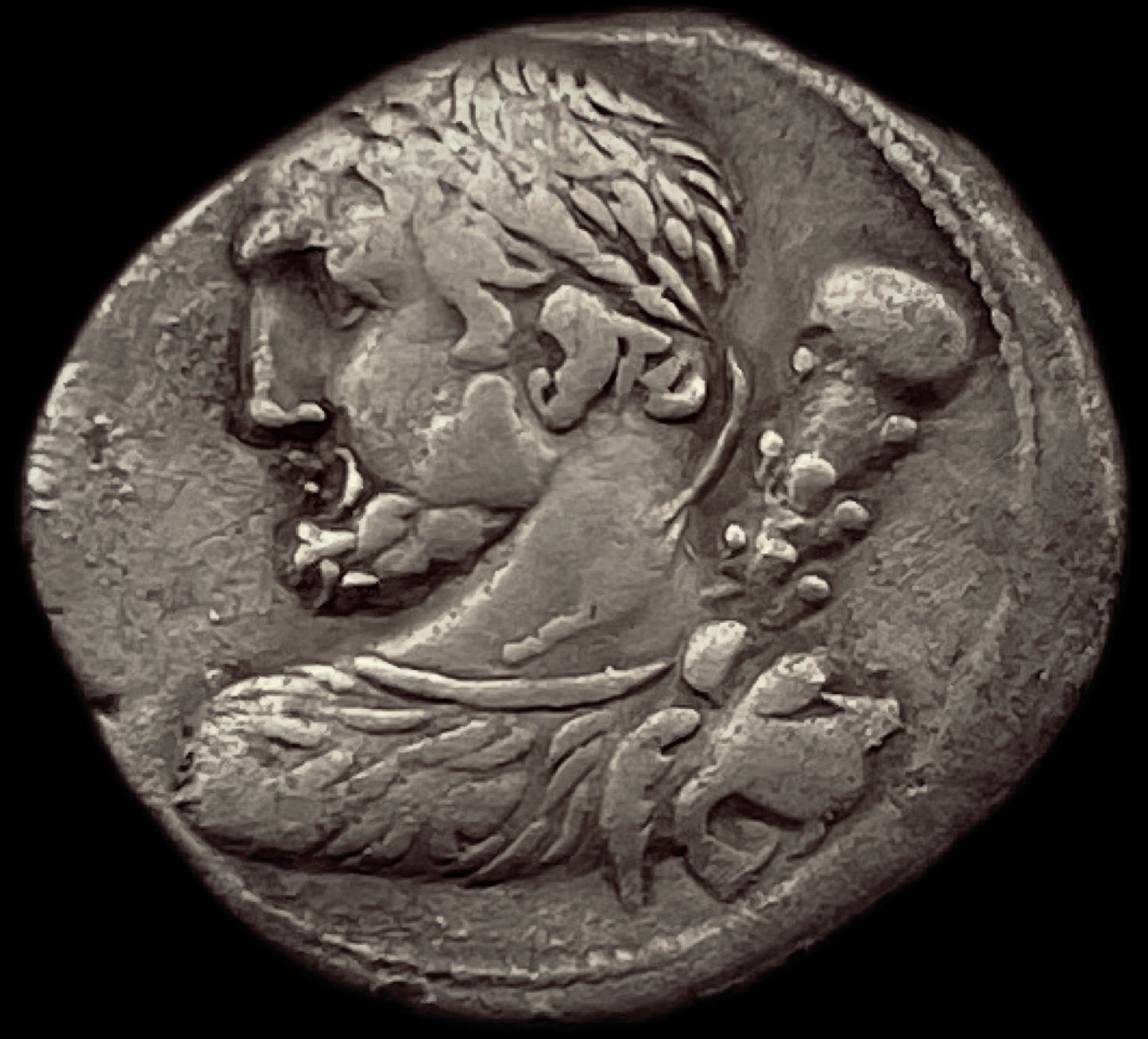 Denario Republicano Tiberio Quincio