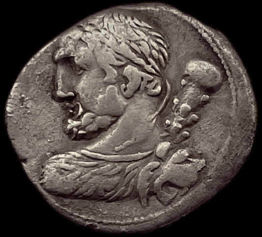 Denario Republicano Tiberio Quincio