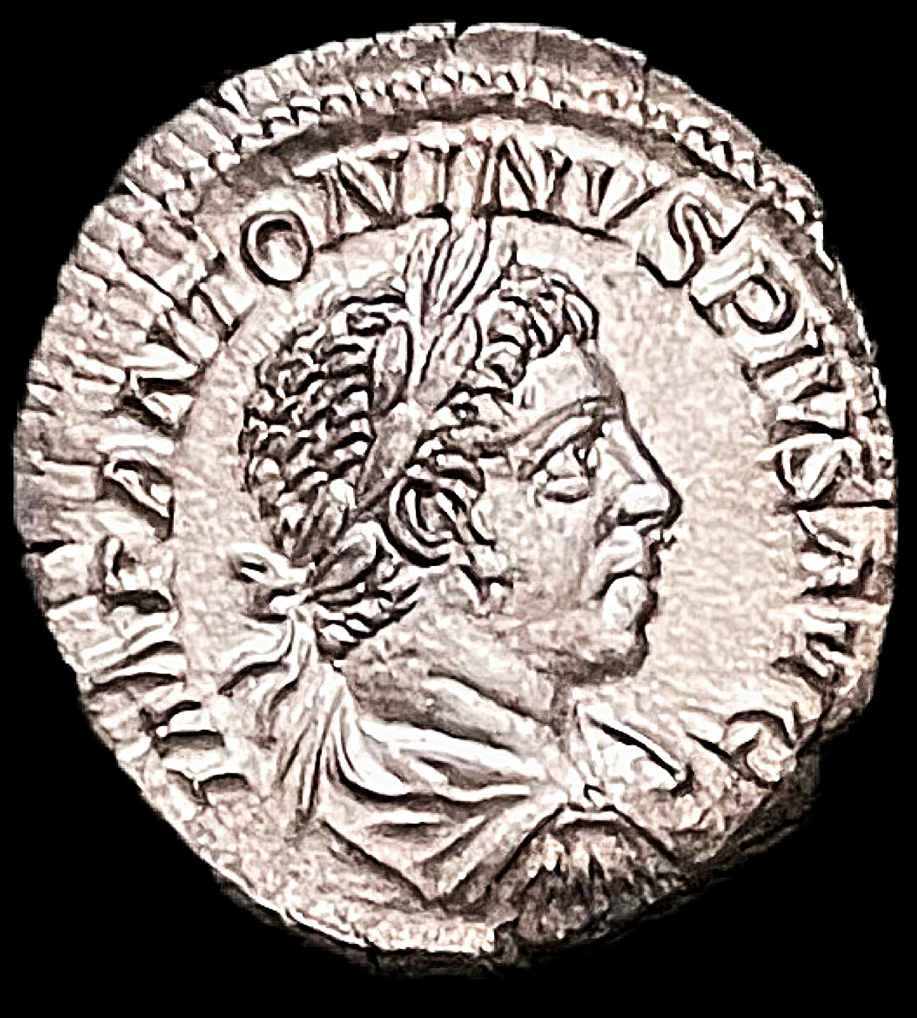 Denario Heliogábalo Roma