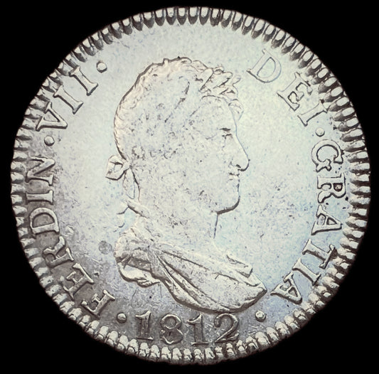 2 Reales Fernando VII Cádiz