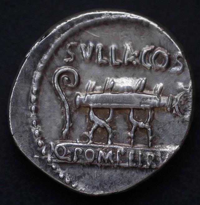 Denario Gens Pompeia Roma