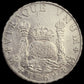 8 Reales Columnarios Carlos III México
