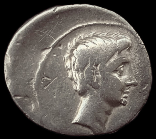 Denario alto imperio Augusto