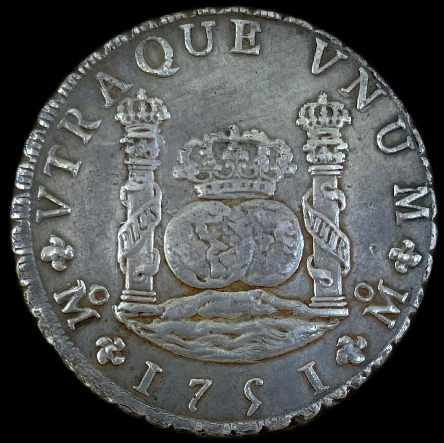 8 Reales columnarios Fernando VI