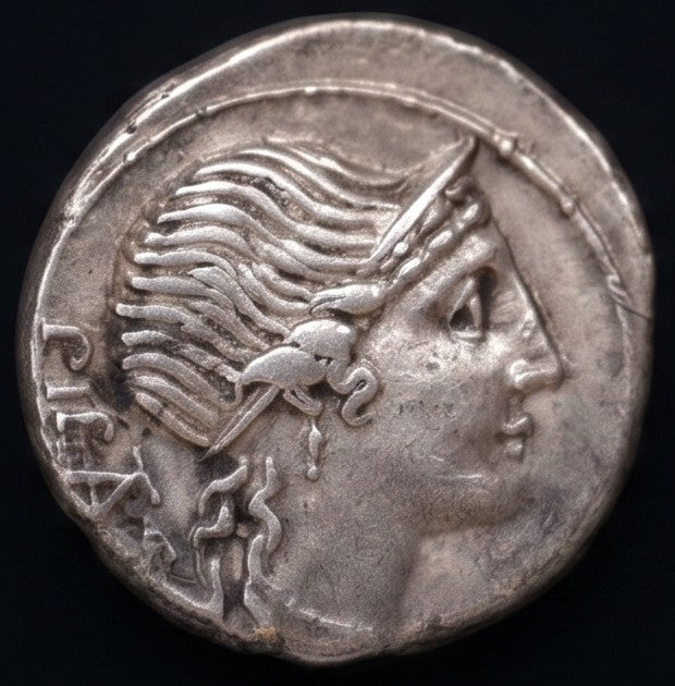 Denario Gens Erennia Roma