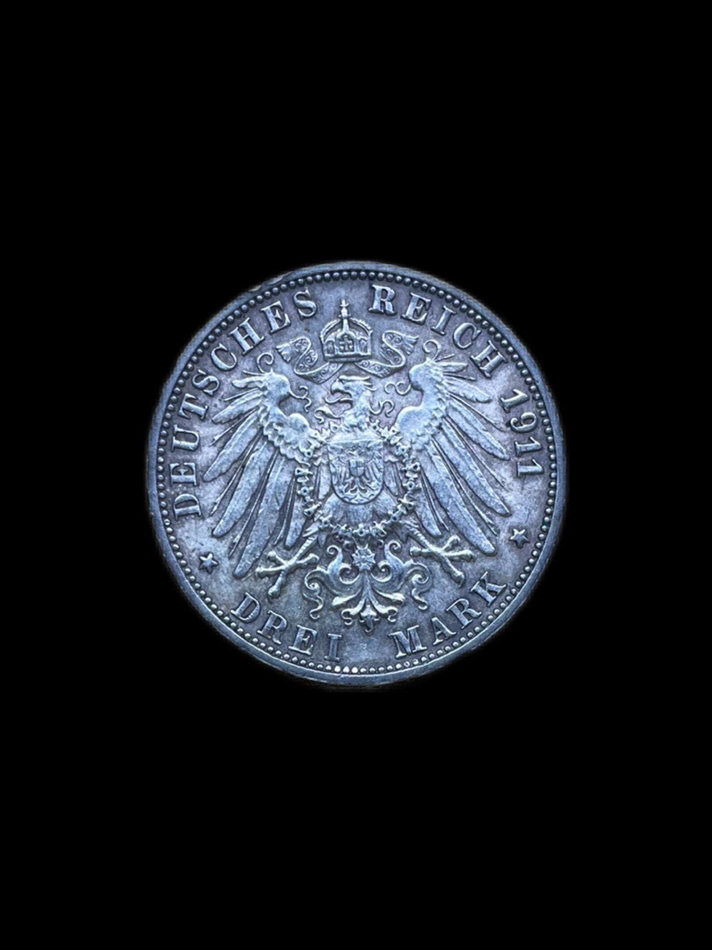 3 Marcos estados alemanes Wurtemberg