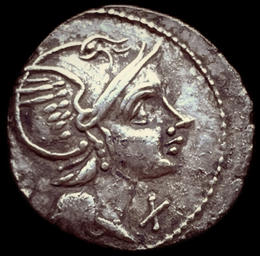 Denario republicano Flaminia