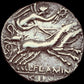 Denario republicano Flaminia