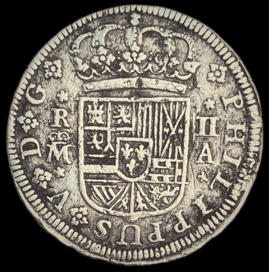 2 Reales Felipe V Madrid