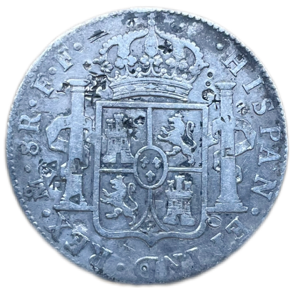 8 Reales Carlos III México