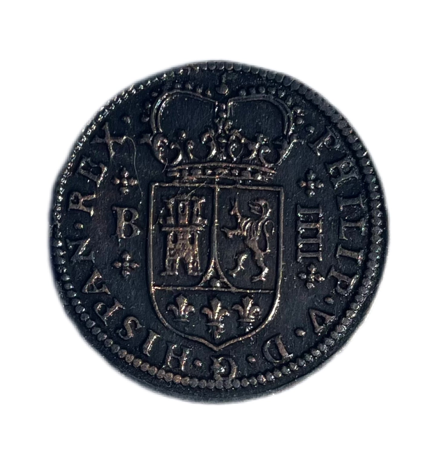 4 Reales Fernando VII Valencia