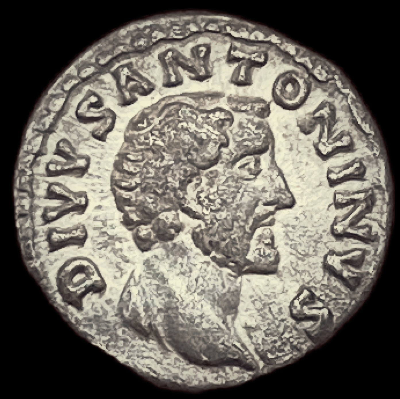 Denario imperial Antonino Pio