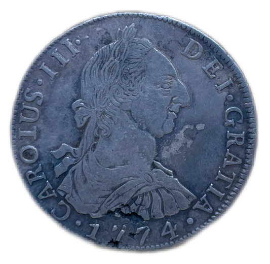 8 Reales Carlos III Potosí