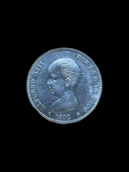 2 Pesetas Alfonso XIII Madrid
